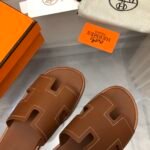 Hermes Izmir Sandal Brown H221826Zha3415 - Image 5