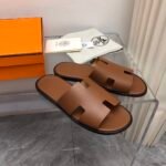Hermes Izmir Sandal Brown H041141Zh03410 - Image 7