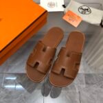 Hermes Izmir Sandal Brown H221826Zha3415 - Image 8