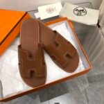 Hermes Izmir Sandal Brown H221826Zha3415 - Image 9
