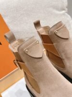 Louis Vuitton Beaubourg Ankle Boot Beige 1Ackd3 - Image 3