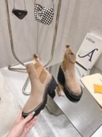 Louis Vuitton Beaubourg Ankle Boot Beige 1Ackd3 - Image 2