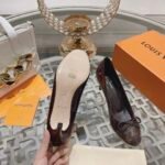 Louis Vuitton Blossom Pump Red - Image 5