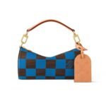 Louis Vuitton Soft Polochon PM Blue 31Cm N40565