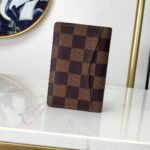 Louis Vuitton Pocket Organizer Damier Brown Canvas 11Cm N63143 - Image 9