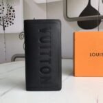 Louis Vuitton Imprinted Logo Long Wallet Black 19Cm - Image 9