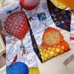 Louis Vuitton Up And Away Bandeau Navy Blue 120Cm - Image 2