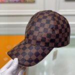 Louis Vuitton Damier Azur Coated Canvas Cap Brown - Image 2