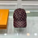 Louis Vuitton Damier Azur Coated Canvas Cap Brown - Image 8