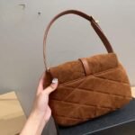 Saint Laurent Le 5 À 7 Hobo Bag Brown 27Cm - Image 4