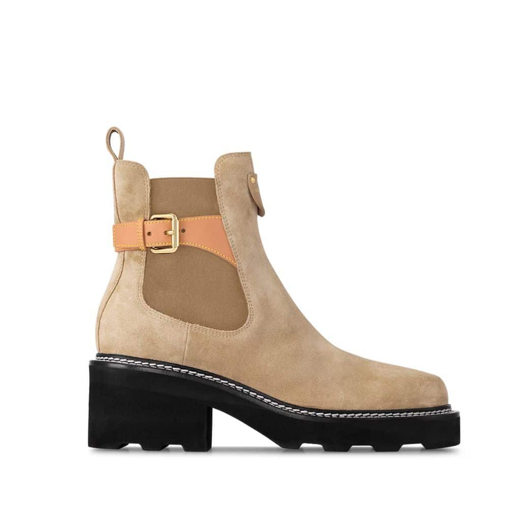 xr:d:DAFy0M-Gj-4:2547,j:1656612259814948894,t:23122610 Louis Vuitton Beaubourg Ankle Boot Beige 1Ackd3 - Image 1