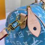 Louis Vuitton Speedy P9 Bandoulière 40 Blue 40Cm M11564 - Image 6