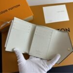 Louis Vuitton Victorine Wallet Monogram Empreinte Leather White 12Cm - Image 8