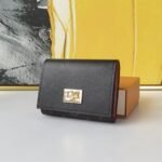 Louis Vuitton Victorine On My Side Wallet Monogram Black 12Cm M82640 - Image 10