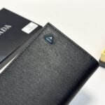 Prada Large Saffiano Leather Wallet With Logo Black 19Cm - Image 4