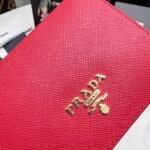 GIFT SET: PRADA CLEO BAG CHERRY RED & SAFFIANO SMALL WALLET RED - Image 4