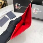 GIFT SET: PRADA CLEO BAG CHERRY RED & SAFFIANO SMALL WALLET RED - Image 10