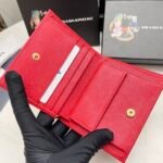GIFT SET: PRADA CLEO BAG CHERRY RED & SAFFIANO SMALL WALLET RED - Image 8
