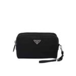 Prada Re Nylon Toiletry Bag Black 16Cm 1Ne021 R067 F0002