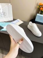 Prada Sneaker In White Leather With White - Image 4