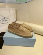 Prada Linen Espadrilles Beige - Image 3