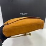 Saint Laurent Kate Medium Reversible Chain Bag In Suede And Smooth Leather Tan - Image 5