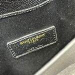 Saint Laurent Uptown Pouch In Grain De Poudre Leather Black 27Cm 5657391Gf0J1000 - Image 5