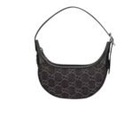 Gucci Ophidia Gg Mini Denim Bag Black And Gray 19Cm 658551 Fac2F 8450