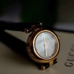 Gucci Diamantissima Steel Watch With Black Leather Strap 27Mm Ya141505 - Image 3