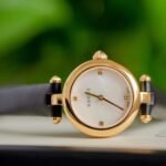 Gucci Diamantissima Steel Watch With Black Leather Strap 27Mm Ya141505 - Image 4