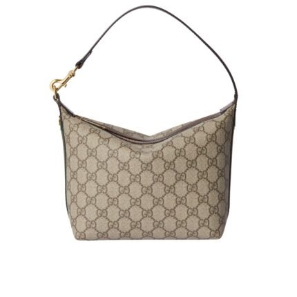 Gucci Gg Ophidia Super Mini Shoulder Bag Beige And Ebony 20Cm 795170 96Iwg 8745