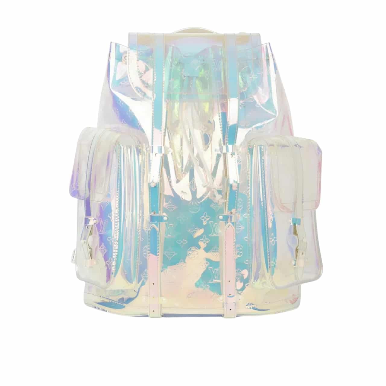 Thumbnail-50-7 Louis Vuitton X Virgil Abloh Prism Christopher GM Backpack Monogram 49Cm M44766 - Image 1