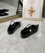 Valentino Garavani Tiptoe Patent Leather Ballet Flats Black 2W2S0Gc3Eru0No - Image 4