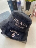 Prada Bucket Hats Wide-Brimmed Hats Black - Image 5