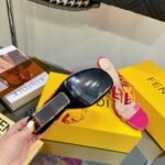 Fendi First Ff Transparent Plastic Handle Pink - Image 7