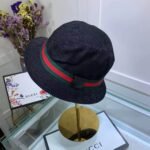 Gucci Gg Ssima Soft Web Fedora Hat Black - Image 2