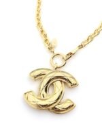 Chanel Cc Gold Necklace - Image 2
