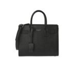 Saint Laurent Sac De Jour Baby In Grained Leather Black 26Cm