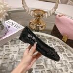 Louis Vuitton Nina Flat Ballerina Black - Image 5