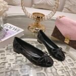 Louis Vuitton Nina Flat Ballerina Black - Image 3