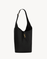 Saint Laurent LE 5 À 7 hobo in grained leather - Image 3