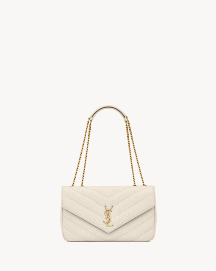 Saint Laurent LOULOU medium in MATELASSÉ lambskin