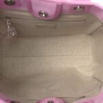 Chanel Mixed Fibers Deauville Tote Pink - Image 8