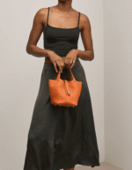 Hermès Picotin 18 Clémence Orange (silver hardware) - Image 3