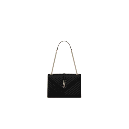 Saint Laurent Loulou Medium In Matelasse Y Leather