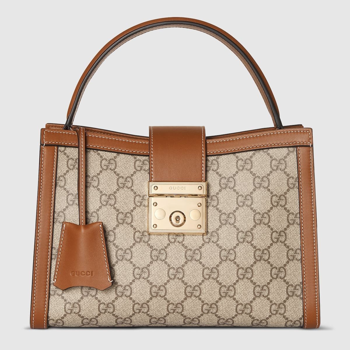 10001-1-10 Gucci Padlock medium top handle bag - Image 1