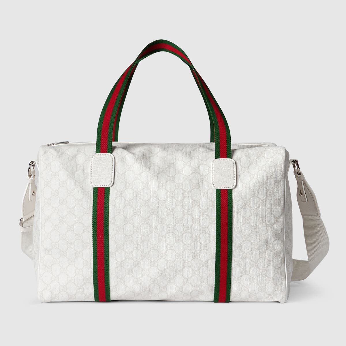 10001-19-3 Gucci Medium duffle bag with Web - Image 1