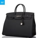 Hermès Birkin 40 Black Togo Palladium Hardware - Image 9