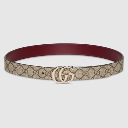 GUCCI Reversible GG Marmont wide belt