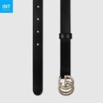 GUCCI GG Marmont thin belt - Image 2